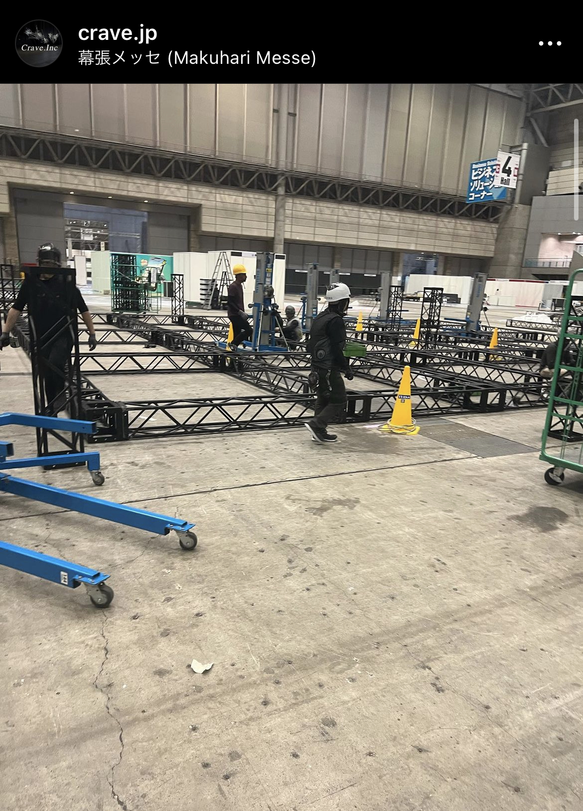 #slidecaption1 展示会ブース施工